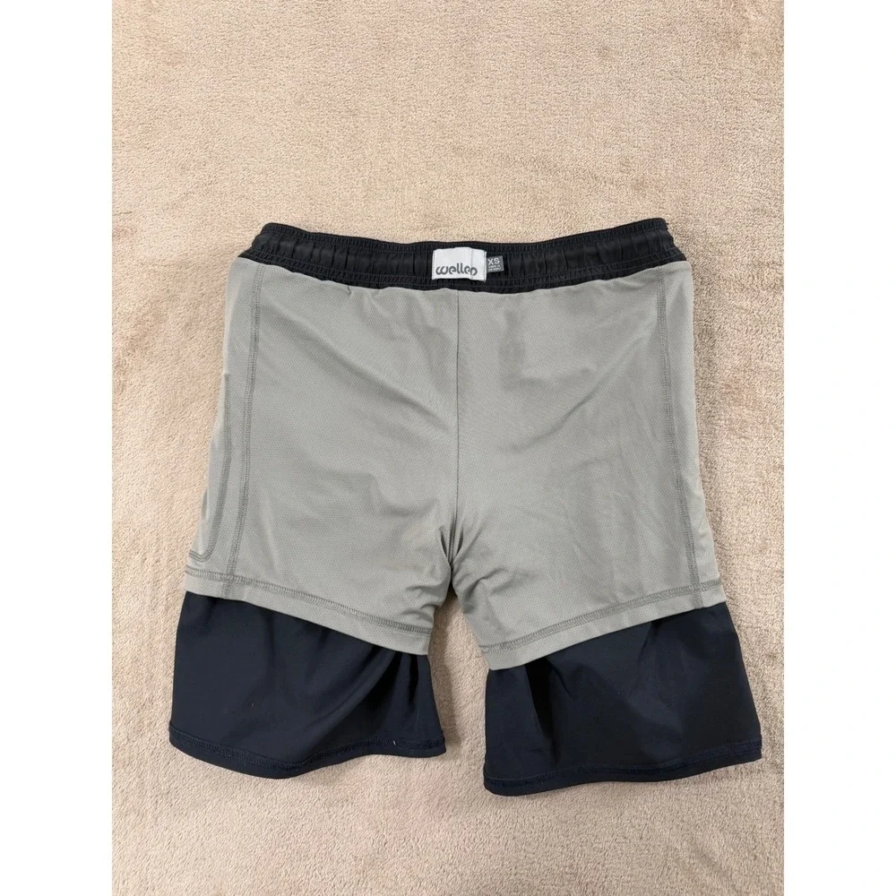 Wellen Lined Swim Trunks Men's Size‎ XS Black shorts 7